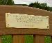 Hardwood Benches and Garden Seats - Memorial plaque engraving service