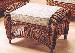 Wicker Lounge and Dining Furniture - Footstool