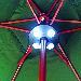Aluminium and Steel Garden Furniture - Rechargeable parasol lights