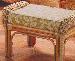 Wicker Lounge Furniture - Footstool