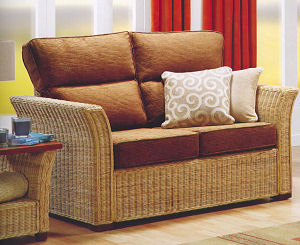 Wicker lounge furniture suite 10
