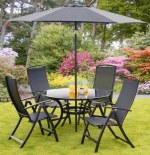 4 seater aluminium furniture suite 321