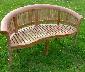 Teak garden bench 286