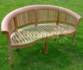 Teak garden bench 286