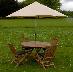 4 seater teak furniture suite 387